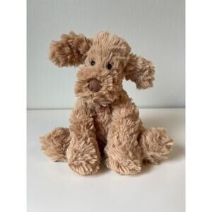 Jellycat Fuddlewuddle Puppy Brown Retired Dog Lovey Security Stuffed Animal
